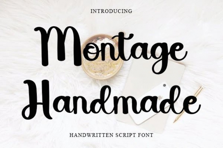 Montage Handmade Font Download