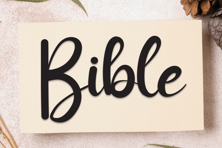 Bible Font Download