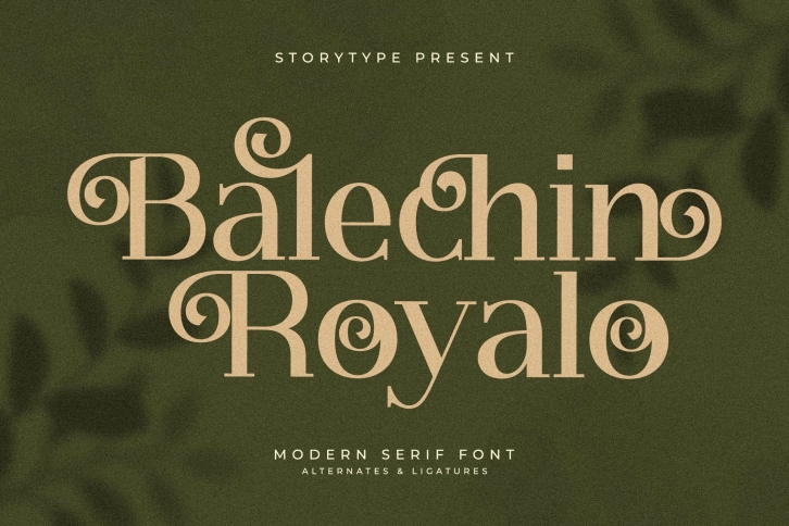 Balechin Royalo Font Download
