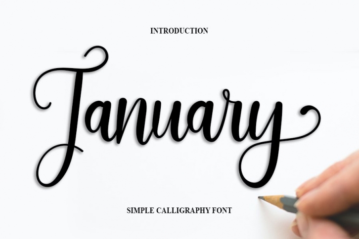 AJanuary Font Download