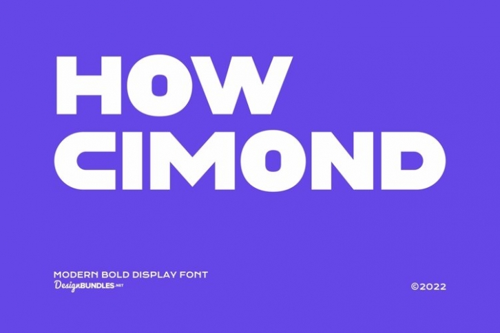 How Cimond Font Download