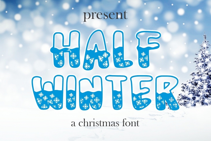 Half Winter Font Download