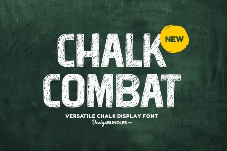 Chalk Combat Font Download