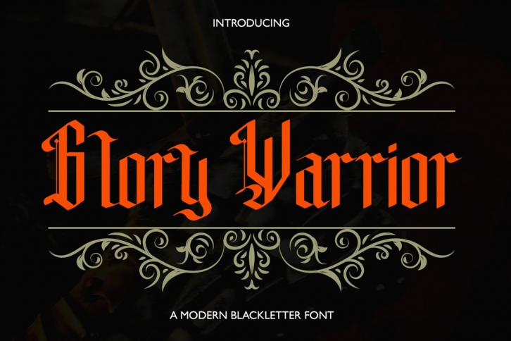 Glory Warrior Font Download