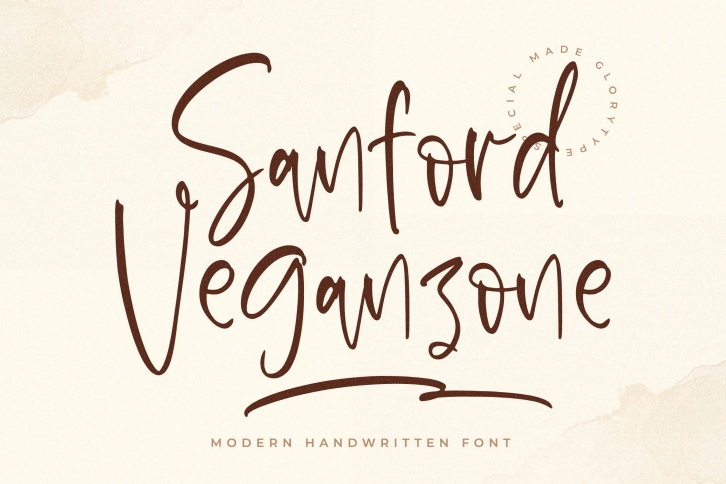 Sanford Veganzone Font Download