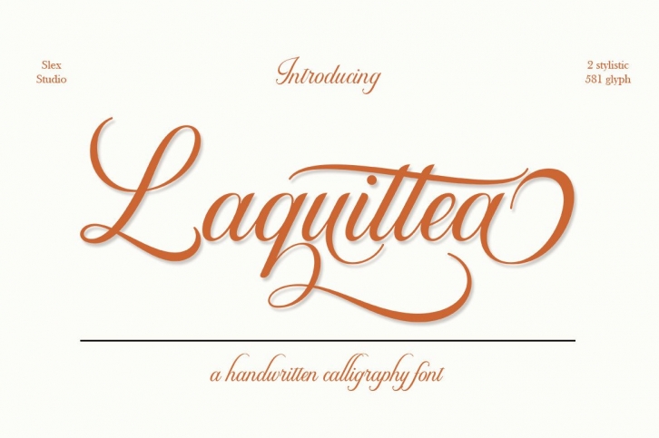 Laquittea Font Download