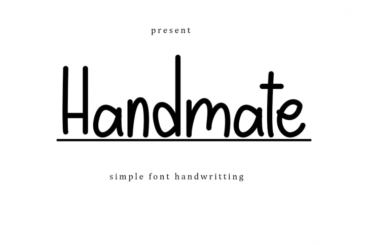 Handmate Font Download