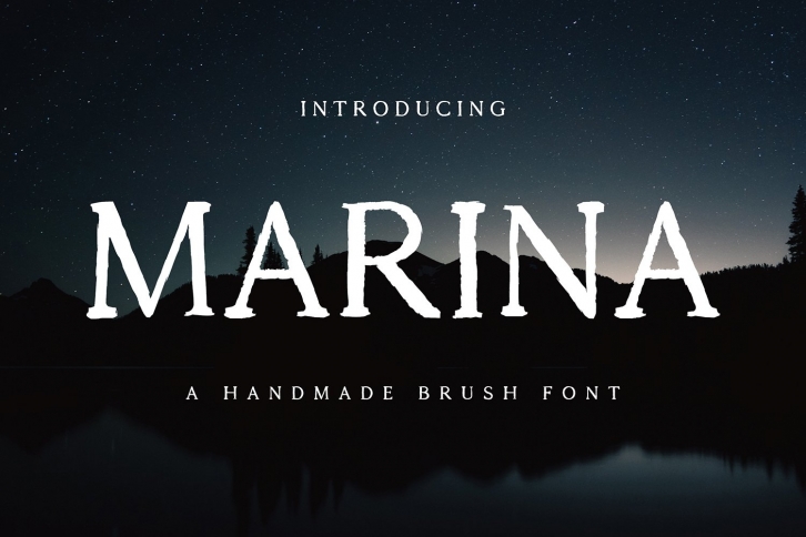 Marina Brush Font Download