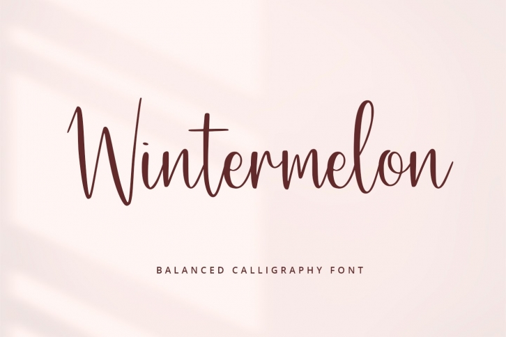 Wintermelon Font Download