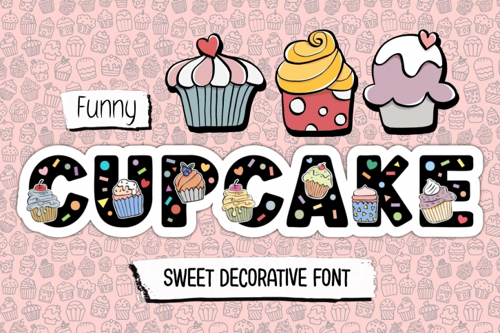 Funny Cupcake Font Download