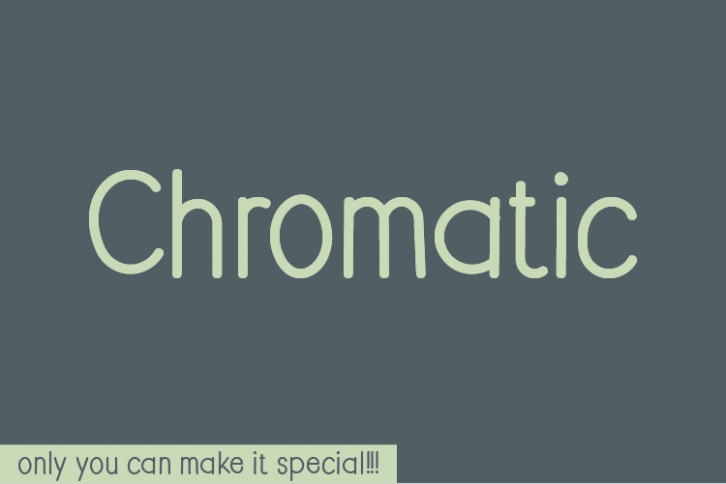 Chromatic Font Download