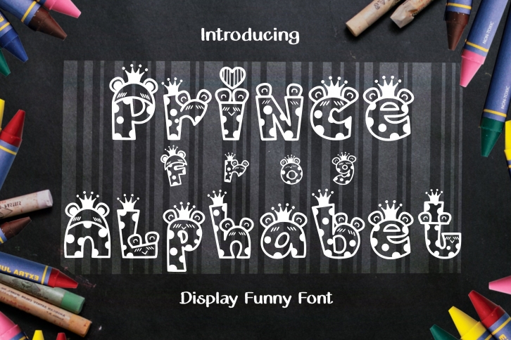 Prince Frog Alphabet Front Font Download