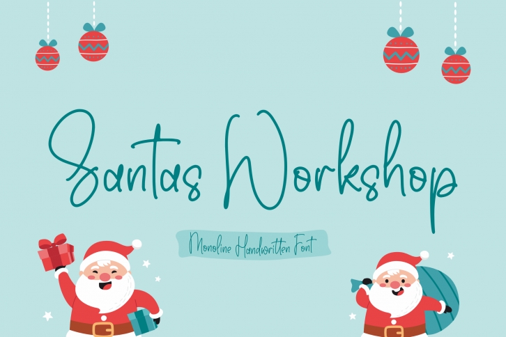 Santas Workshop Font Download