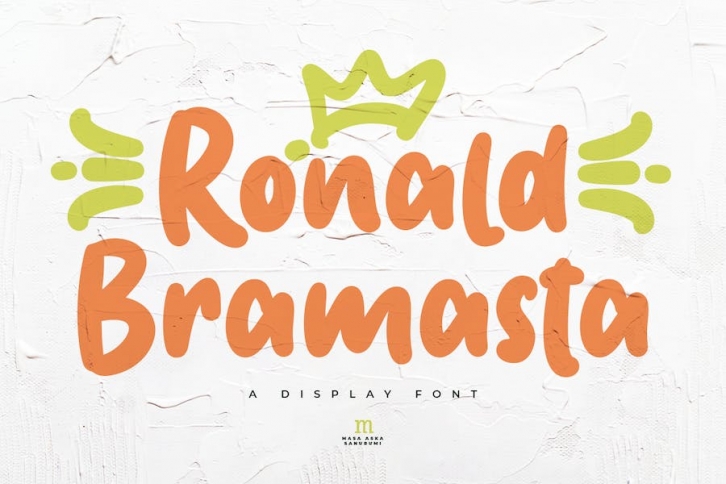 Ronald Bramasta | A Display Font Font Download