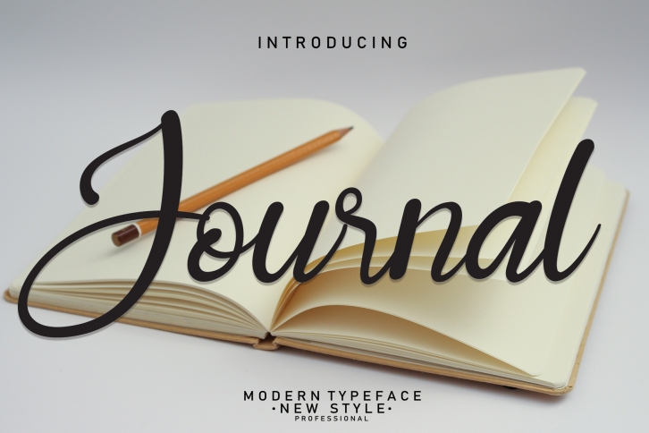 Journal Font Download