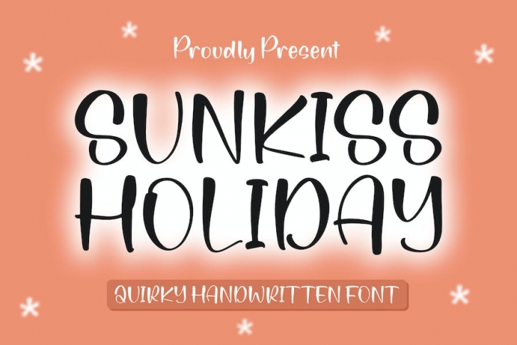 Sunkiss Holiday Quirky Handwritten Font Font Download