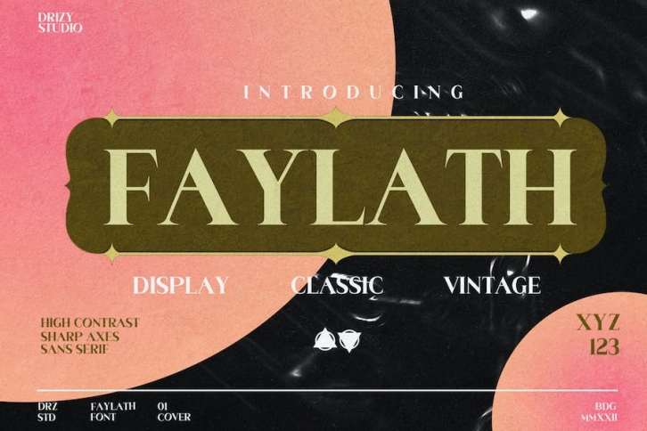 Faylath - Classic Sharp Font Font Download