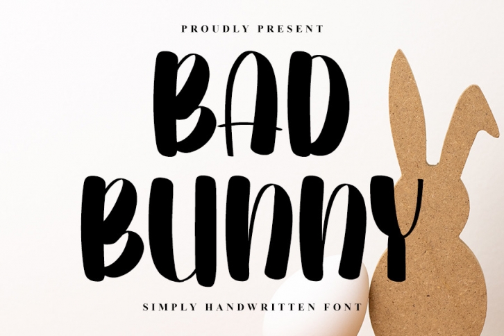 Bad Bunny Font Download