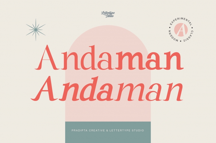 Andaman an Experimental Serif Font Download