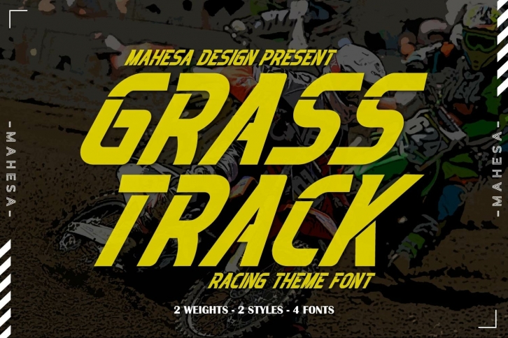 Grasstrack Font Download