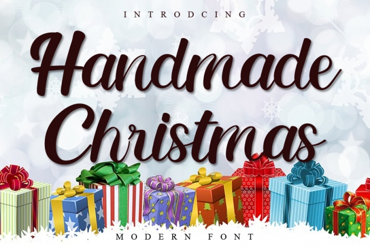 Handmade Christmas Font Download