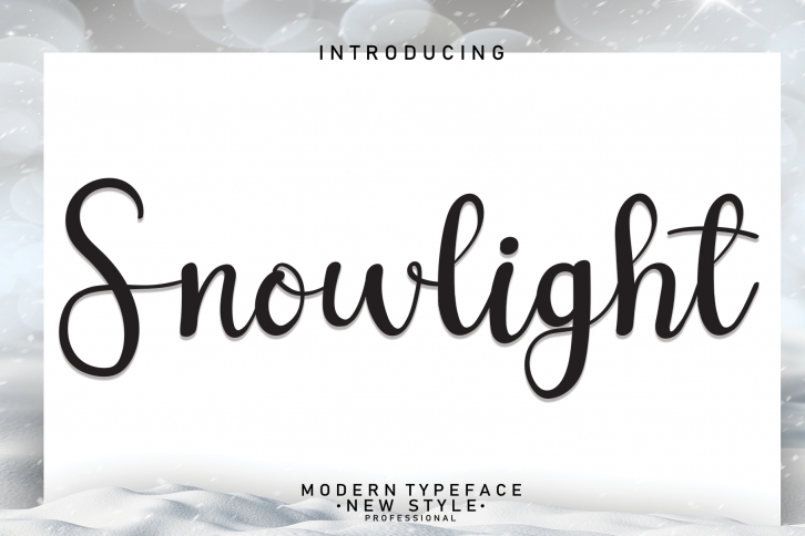 Snowlight Font Download