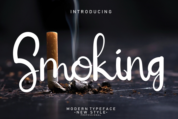 Smoking Font Download