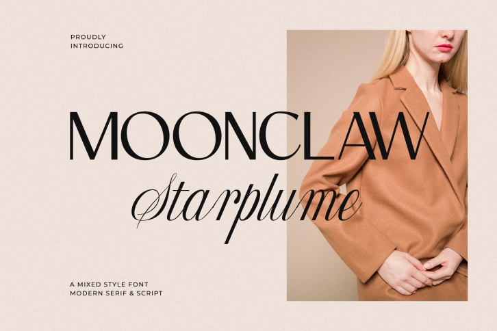 MOONCLAW Starplume Font Download