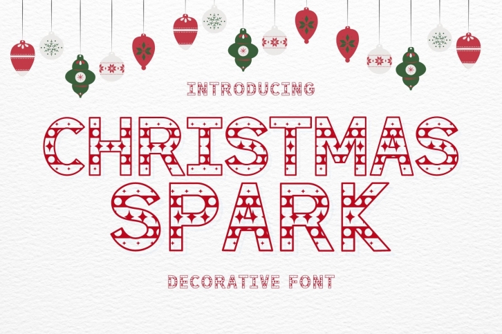 Christmas Spark Font Download