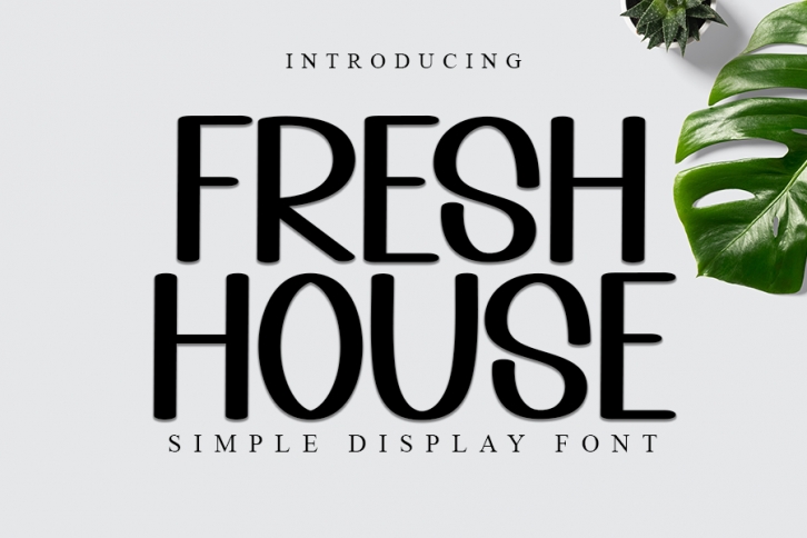 Fresh House Font Download