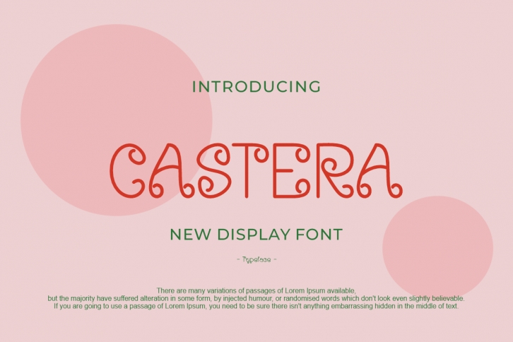 Castera Font Download