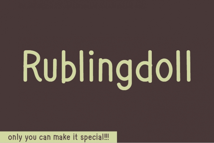Rublingdoll Font Download