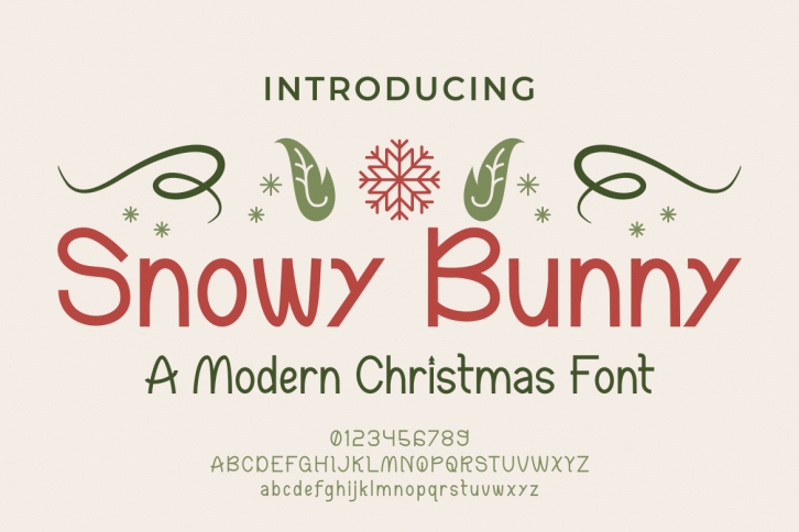 Snowy Bunny Font Download