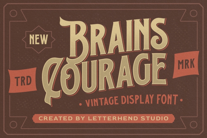 Brains Courage Font Download