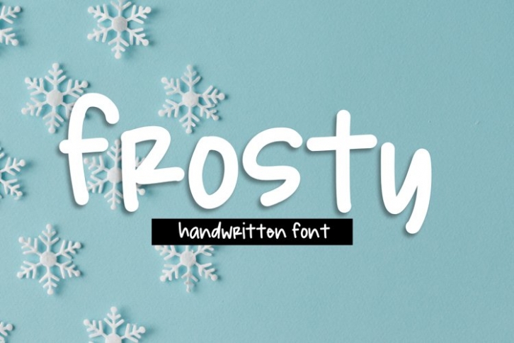 Frosty Handwritten Font Download
