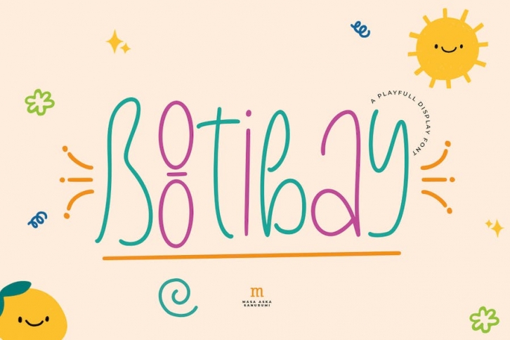 Bootibay | A Playful Display Font Font Download