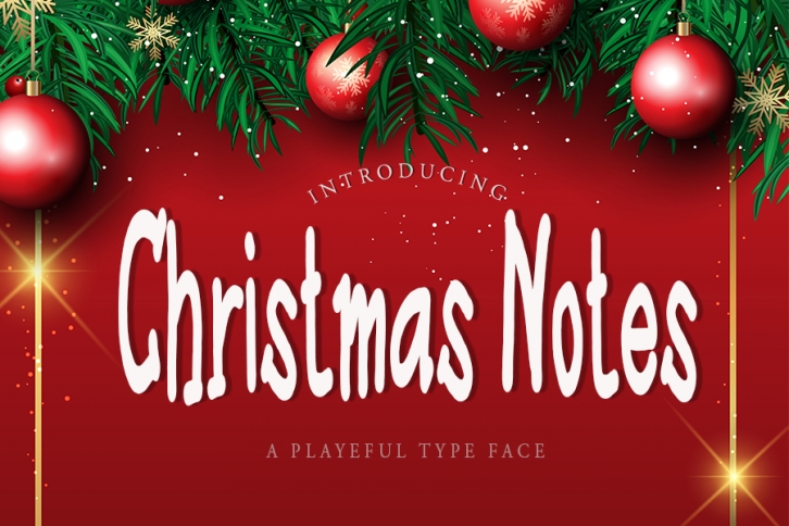 Christmas Notes Font Download