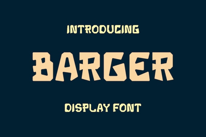 BARGER FONT Font Download