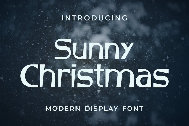 Sunny Christmas Font Font Download