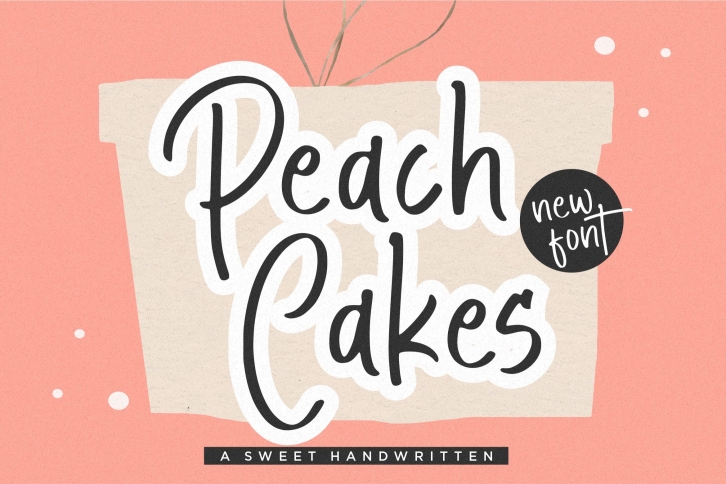 Peach Cakes Font Download