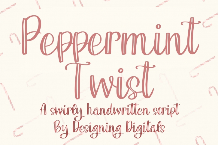 Peppermint Twist Font Download