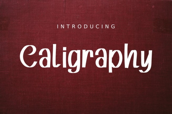 Caligraphy Font Download