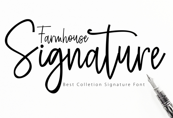 Farmhouse - Signature Font Download