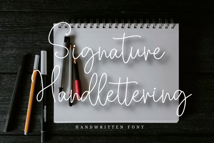 Signature Handlettering Font Download