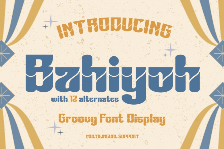 Bahiyoh trial Font Download