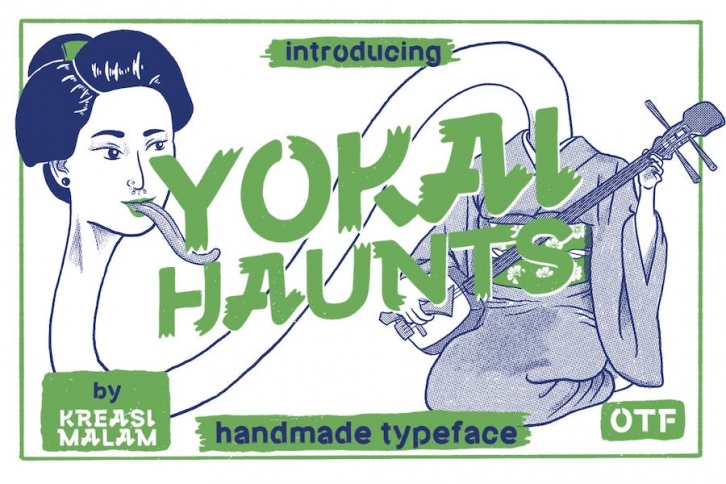 Yokai Haunts Font Font Download