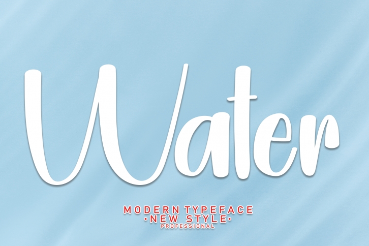 Water Font Download