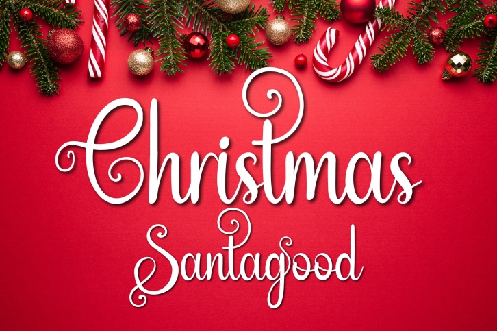 Christmas Santagood Font Download