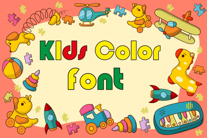 Kids Color Font Download