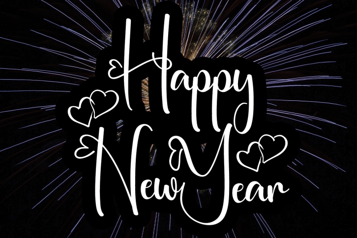 Happy New Year Font Download